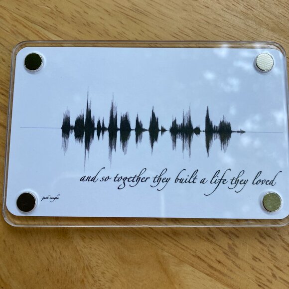 And So Together They Built A Life They Loved Soundwave Magnet - Picture 3 of 6